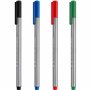 Staedtler Triplus 334 Lot de 4 stylos à pointe fine Pointe superfine 0