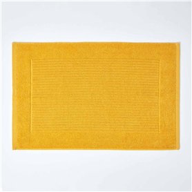 HOMESCAPES Tapis de Bain Uni en 100% Coton