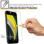 TECHGEAR Verre Trempé Compatible avec iPhone SE 2022, SE 2020 (3e et 2e génération) écran de protection Original en Verre Trempé
