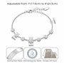 Philip Jones Bracelet Marguerite plaqué Argent