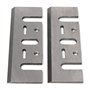 Lames de rabot en acier rapide pour DeWalt DCP 580 - 82 x 29 x 3 mm - Compatibles avec Makita, Skil, Hitachi et RYOBI - Durables