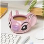 Paladone Tasse à café Disney en céramique en forme d'Angel 450 ml - Produits Lilo & Stitch sous licence officielle - Mug 3D orig