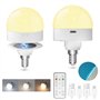 TobeBright Ampoule Batterie Rechargeable E14