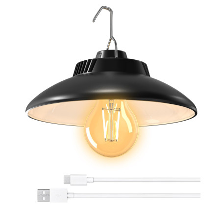 BrightArk Lampe de camping rechargeable