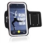 RevereSport Brassard Compatible iPhone SE 2020 / SE 2022. Armband de Sport pour Téléphone sans Rebond pour Courir