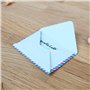 SUCK UK Bloc-notes | Mini enveloppes pour notes/messages & notes | Bloc-notes au design classique vintage postal aérien.