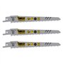3 x SabreCut SCRS644D_3 150 mm 6 TPI S644D Lames de scie sabre à coupe rapide pour bois compatibles avec Bosch Dewalt Makita et