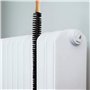 Joeji's Kitchen Brosse Radiateur Multi-Fonction et Flexible - Plumeau Radiateur Poils Longs et Fins - Manche en Bois - Gagnez en