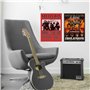 6 PCS d'Album de Band, Affiches Esthétiques de Groupe de Rock pour Chambre, Kit de Collage Mural Vintage, Impressions sur Toile 