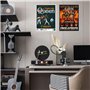 6 PCS d'Album de Band, Affiches Esthétiques de Groupe de Rock pour Chambre, Kit de Collage Mural Vintage, Impressions sur Toile 