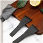 Chstarina 10 Pièces Spatule Raclettes en Nylon, Spatule à Raclettes, Spatule Antiadhésive, Pelle à Raclettes Résistant à la Chal