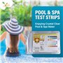 piscine et bain à remous - 100 bandelettes de test d'eau pour le chlore li