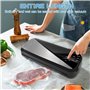 Colexy Machine Sous Vide Alimentaire, 6 en 1 Appareil de Mise Sous Vide 80 kPa avec 30 cm Bande de Scellage pour Conservation de
