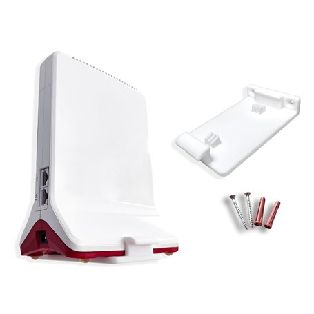 Decoralin Support mural pour Fritz Repeater 3000 et 6000 - Support robuste - Refroidissement et gestion des câbles améliorés - B