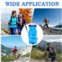 Poche à Eau - BPA-Free Poche Hydratation,Portable Durable Sac à Eau de Randonnée & Vélo, Anti-Fuite et Pliable Poche Hydratation
