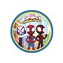 Procos Spidey and His Amazing Friends Lot de 8 assiettes de fête FSC
