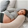 Coussin de grossesse et d'allaitement - DOOMOO - Buddy - Ultra confort - Certifié oeko-Tex - Corduroy Beige