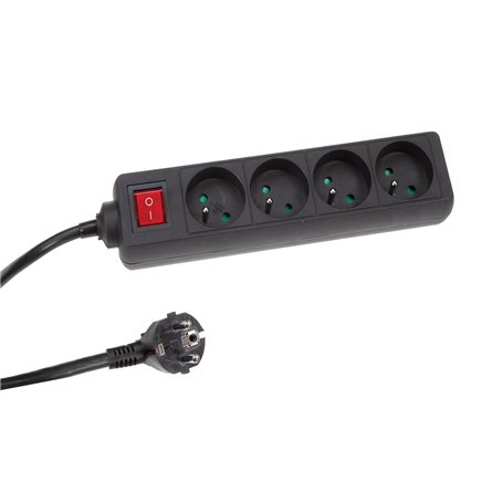 Perel Bloc multiprise avec Interrupteur