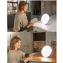 Lumino LED Gold - Lampe Luminothérapie - 10000 Lux - LED - Sans UV - Réglable 5 Intensités - Lumière Pour Le Moral