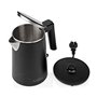 Nedis KAWK360EBK – bouilloire électrique sans fil – 1,0 L – puissance 2200 W – arrêt automatique – base pivotante 360° – noir