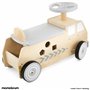 Mamabrum Voiture en Bois à Monter - Porteur Éducatif avec Blocs de Formes, Siège Confortable - Jouet d'apprentissage 2+ Ans - De