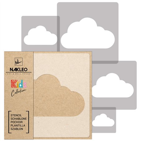 NAKLEO Pochoirs de Peinture pour Enfants