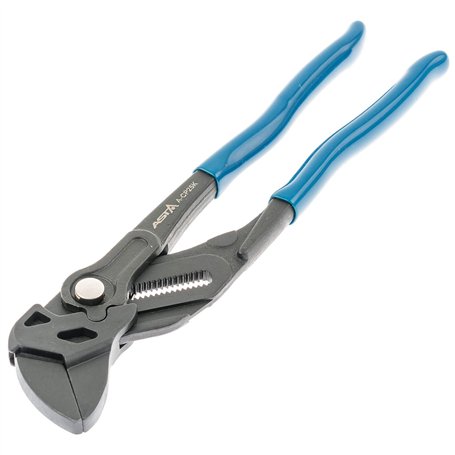 Asta A-CP25K - Clé à pince universelle de 250 mm - Pince et clé de serrage en un seul outil.