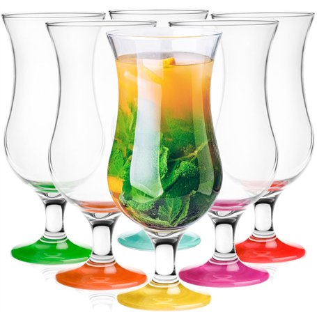 Glasmark Krosno Cocktail Set De 6 À Cocktail 420Ml Verre À Cocktail Gin Eau Mix