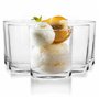 Glasmark KROSNO 1992 Lot De 6 Coupes À Glace En Verre Transparent Coupes À Dessert Élégantes 160 ml