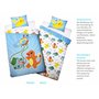 Parure de lit réversible pour enfant - Certifié Öko-Tex - Housse de couette 140 x 200 cm et taie d'oreiller 70 x 90 cm - Pokémon