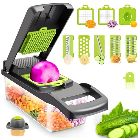 Retoo Coupe Legumes Multifonctions 13 En 1