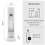 avec bouteille PET Quick-Lock sans BPA et cylindre CO2 - Blanc