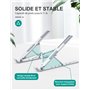 Babacom Support Ordinateur Portable Laptop Stand, Support PC Portable Ventilé en Aluminium Réglable, Refroidisseur Ergonomique L