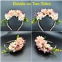 JZK Mariage fleur fille mariée mariée marguerite fleur bandeau tiare pour fille et femme bridal hairband floral garland headpiec