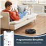 Ultenic T20 Pro Aspirateur Robot, Robot Aspirateur Laveur, Robot Silencieux Connecté avec WiFi/Bluetooth/Alexa/App, 6 Modes de N