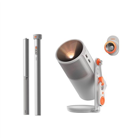 XGIMI MoGo 4 Nouveau Vidéoprojecteur Portable 2025 avec Le Support PowerBase