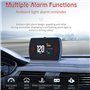GOFORJUMP P12 5.8 TFT OBD2 Hud Affichage tête Haute Projecteur numérique de Vitesse de Voiture Ordinateur de Bord Tachymètre OBD