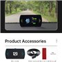 GOFORJUMP P12 5.8 TFT OBD2 Hud Affichage tête Haute Projecteur numérique de Vitesse de Voiture Ordinateur de Bord Tachymètre OBD