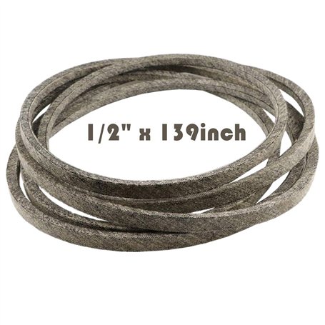 Courroie d'entraînement du plateau de coupe du tracteur de tondeuse à gazon pour série John Deere L100 avec plateau de 48 ": L12