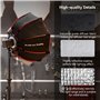 SMALLRIG RA-D60 Softbox Parabolique, 60cm/23,6" Softbox à Dégagement Rapide avec Sac de Transport, Compatible avec SMALLRIG RC 6
