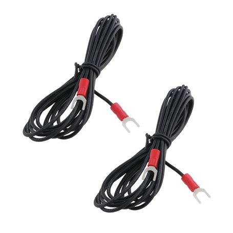 Be In Your Mind Lot de 2 Câbles de Terre pour Platine Phonographe - Câble de Terre de Mise à La Terre HiFi de 2 M avec Câble 18