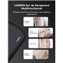 UGREEN Sac Câbles Organisateur de Accessoires Pochette à Câbles Rangement Électronique de Voyage Protection Contre Éclaboussures