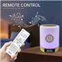 Equantu veilleuse coranique avec application, multicouleurs,avec haut parleur, bluetooth