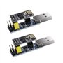 The Lord of the Tools 2pcs Carte de Module ESP8266 ESP-01 ESP01S WiFi Émetteur-Récepteur sans Fil Série Kit Adaptateur Convertis