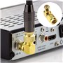 adaptateur de prise SMA et RP SMA en laiton assorti – Angle droit