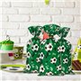 30PCS Sacs Cadeau Sachet Plastique Motif Football pour Bonbons Biscuits Fourniture de Fête Anniversaire Emballage Cadeau avec Cr