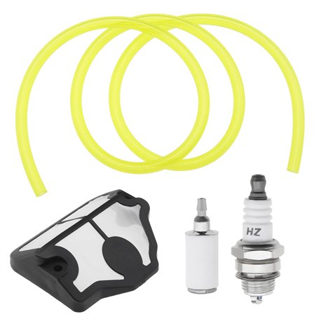 Be In Your Mind Kit de Bougies d'allumage Tuyau de Carburant pour Filtre à Air Compatible avec Husqvarna 36 41 136 136LE 137 137