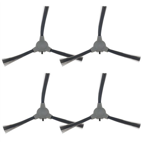 Be In Your Mind 4pcs Brosses Latérales Remplacement Compatible avec Robot Cecotec Conga 2290 ULTRA Aspirateur Pièces de Rechange