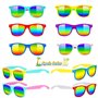 SULOLI 6 Paires Lunettes de Soleil Enfant-Polarisées Lunettes de Soleil Protection solaire UV400 pour Fille Garçon 6-12 ans