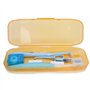 Kit de Soins Orthodontiques Portables Kit de Brosse à Dents Orthodontique pour Patient Orthodontique pour Appareil Dentaire Kit 